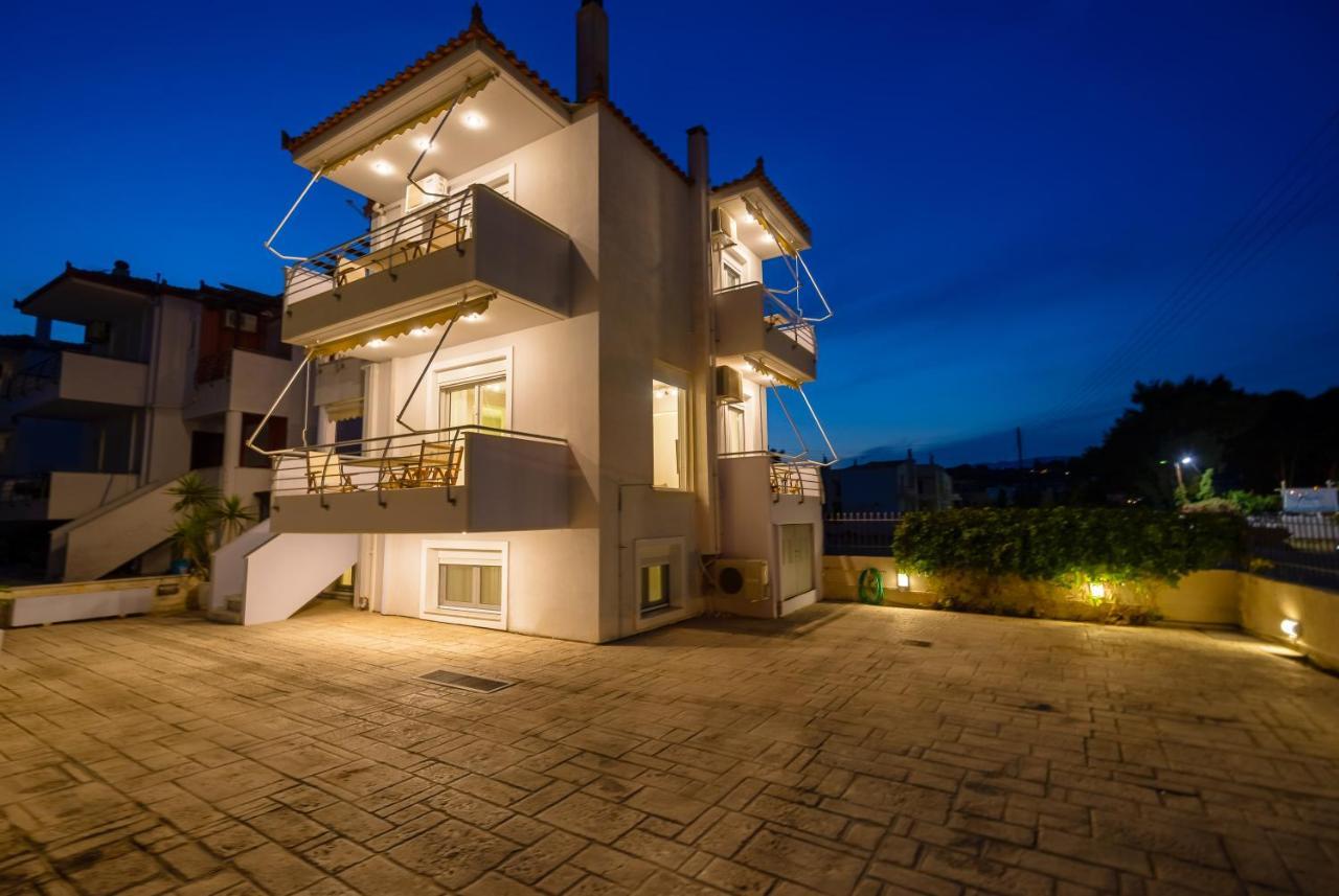 Lemoni Luxury Residence In Front Of The Sea Kechries 外观 照片